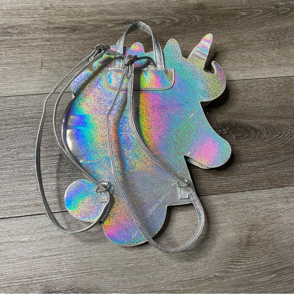 The Children’s Place NWOT Unicorn Purse Mini Backpack - Picture 2 of 16